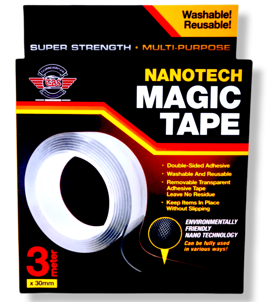 Cinta mágica de doble cara lavable, Magic Tape Precio Guatemala